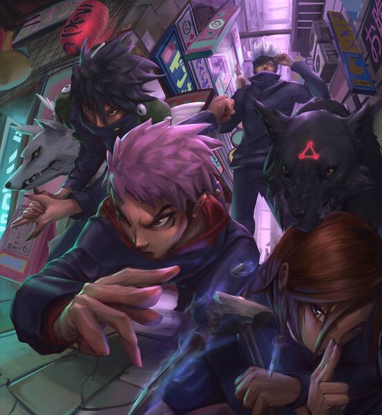 Файл:Jujutsu Kaisen Fan art от Ben Low.jpg