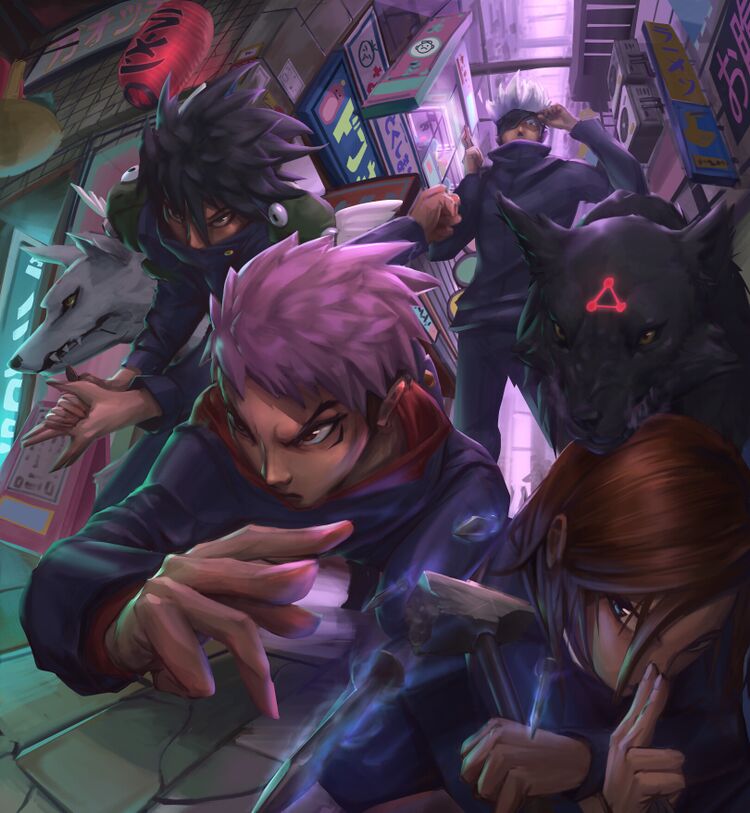 Jujutsu Kaisen Fan art от Ben Low.jpg