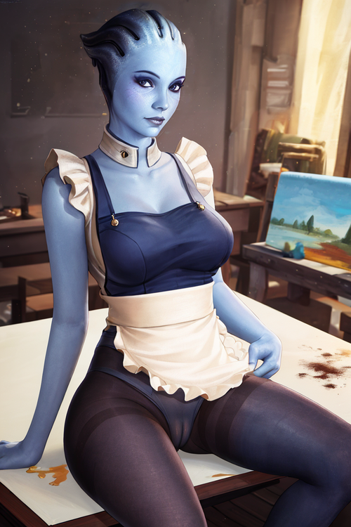 Liara Mass Effect by Stable diffusion.png