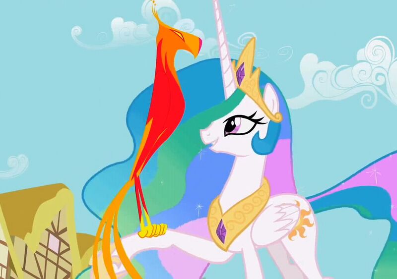 Файл:Philomena returns back to Celestia.jpg