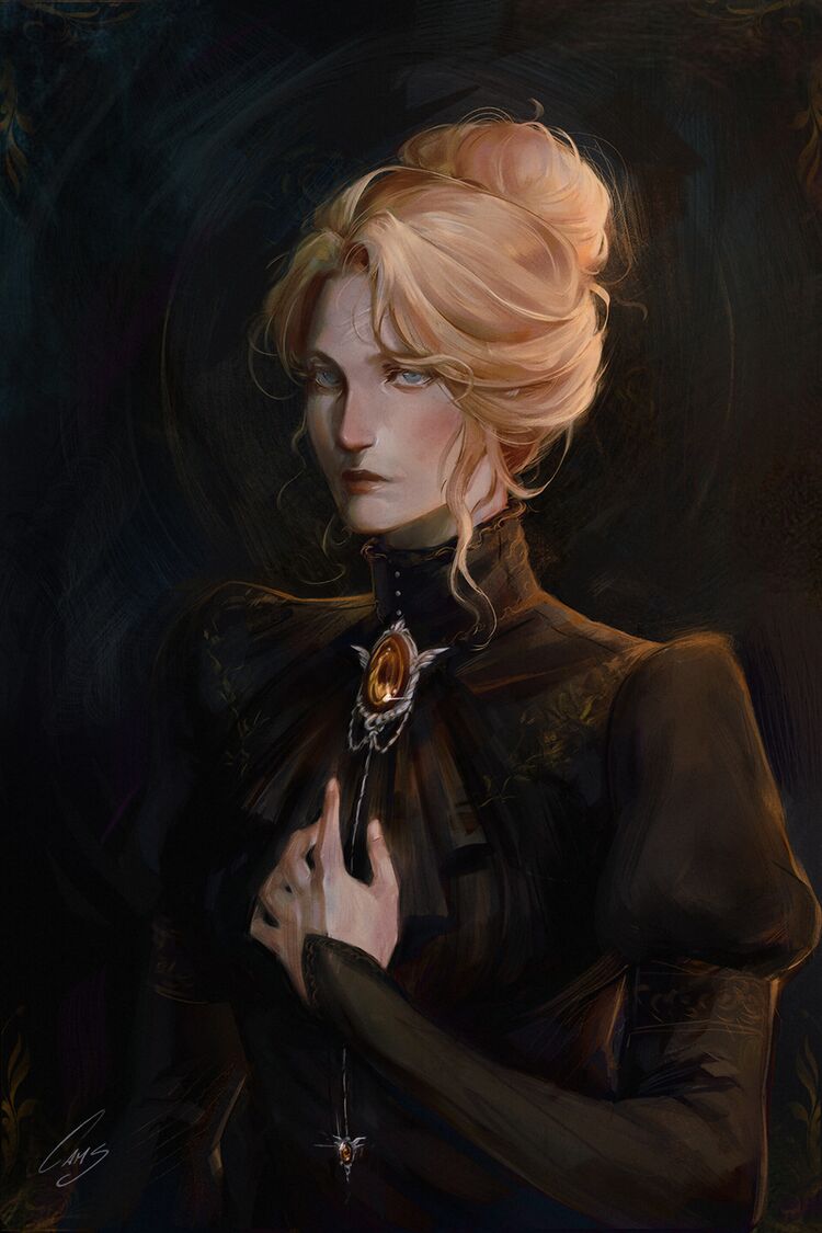 Portrait of Christine Daaé by camila farias.jpg