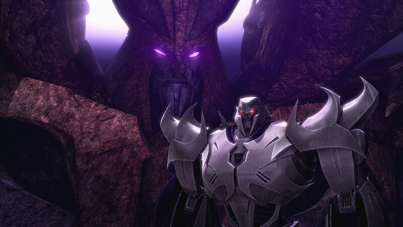 Файл:Predacons Rising Megatron and Unicron screenshot.jpg