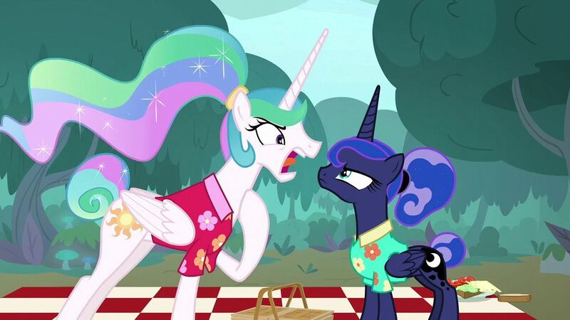 Файл:Princess Celestia gets mad at Luna.jpg