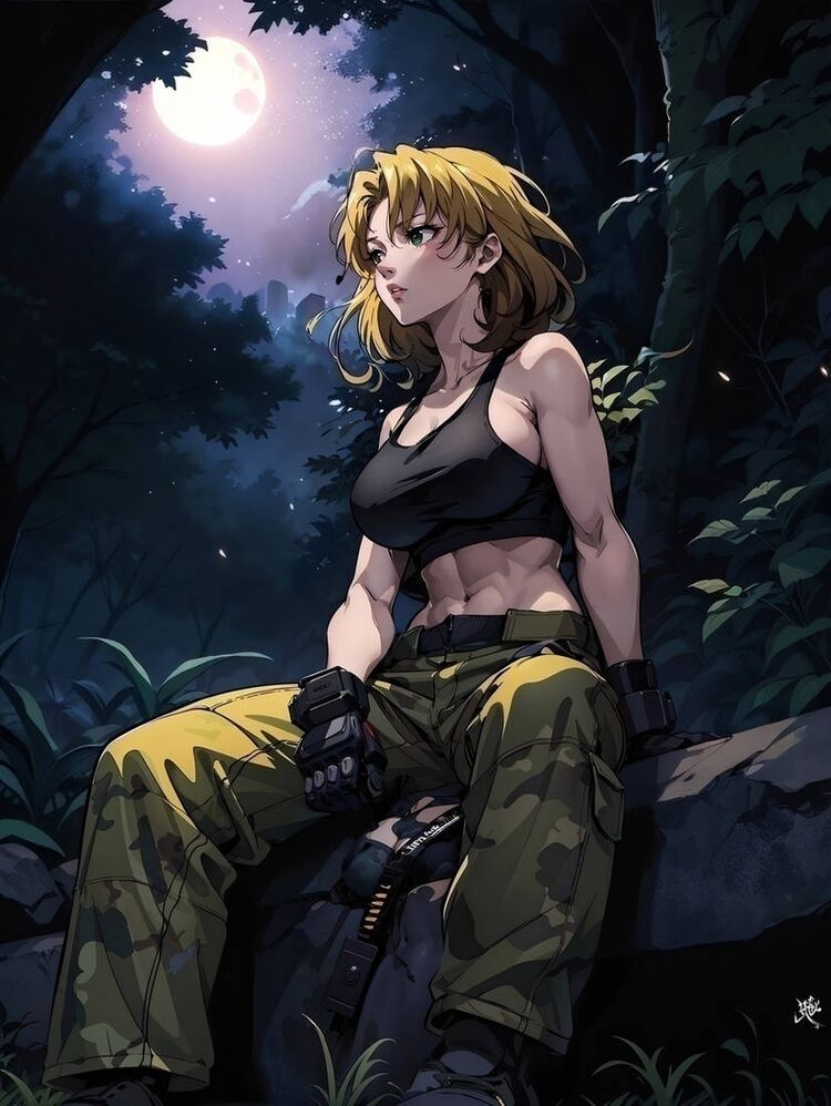 Ritsuko akagi wildlife expert by waifuxart.jpg