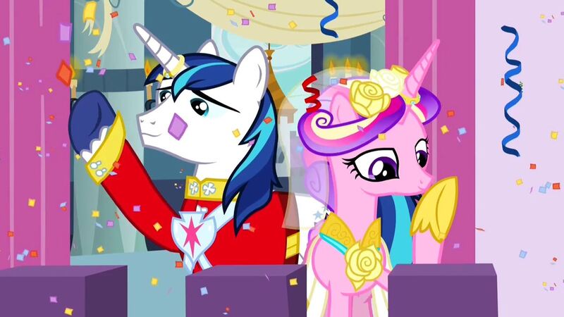 Файл:ShinigCadenceWedding.jpg