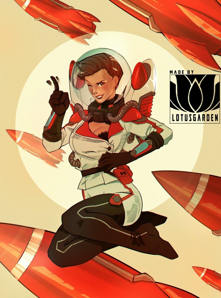 Space Pin-Up by lotusgarden.jpg