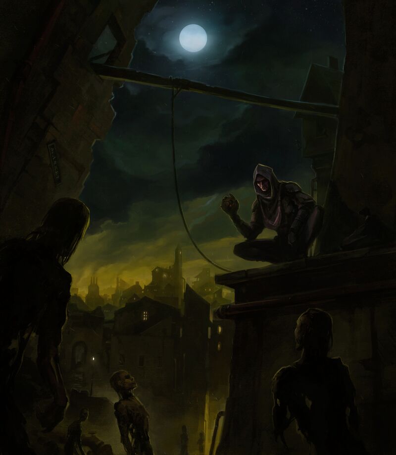 Thief - Гарретт в заброшенном районе.jpg