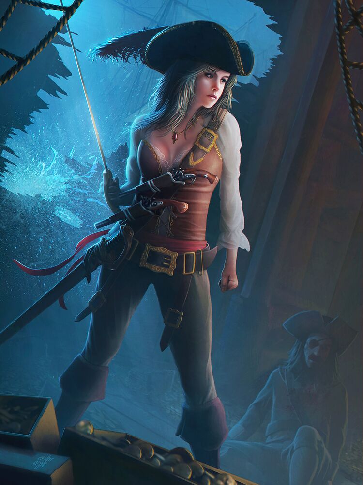 Treasure of pirate by erlanarya.jpg