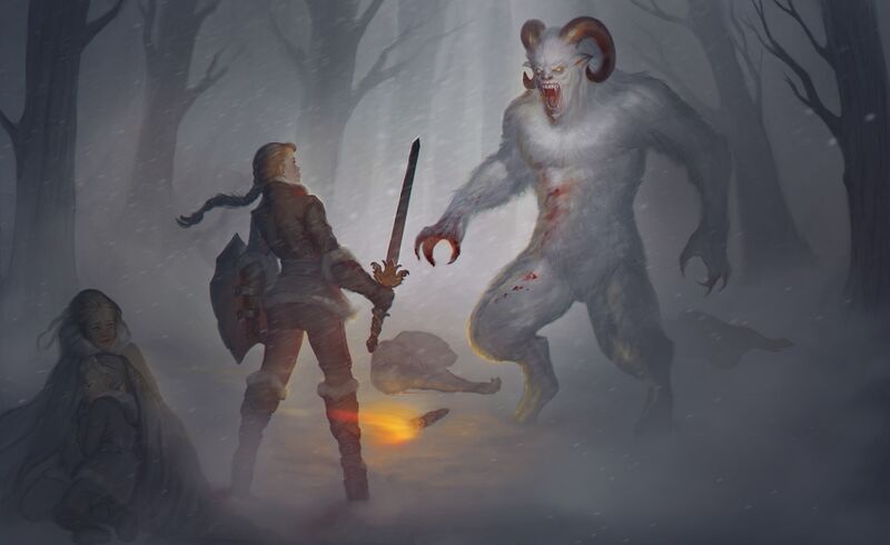 Yeti attack от Caterina Kalymniou.jpg